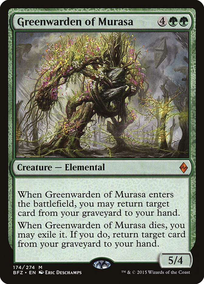 Greenwarden of Murasa 174/274 (Battle for Zendikar)  | Chromatic Games