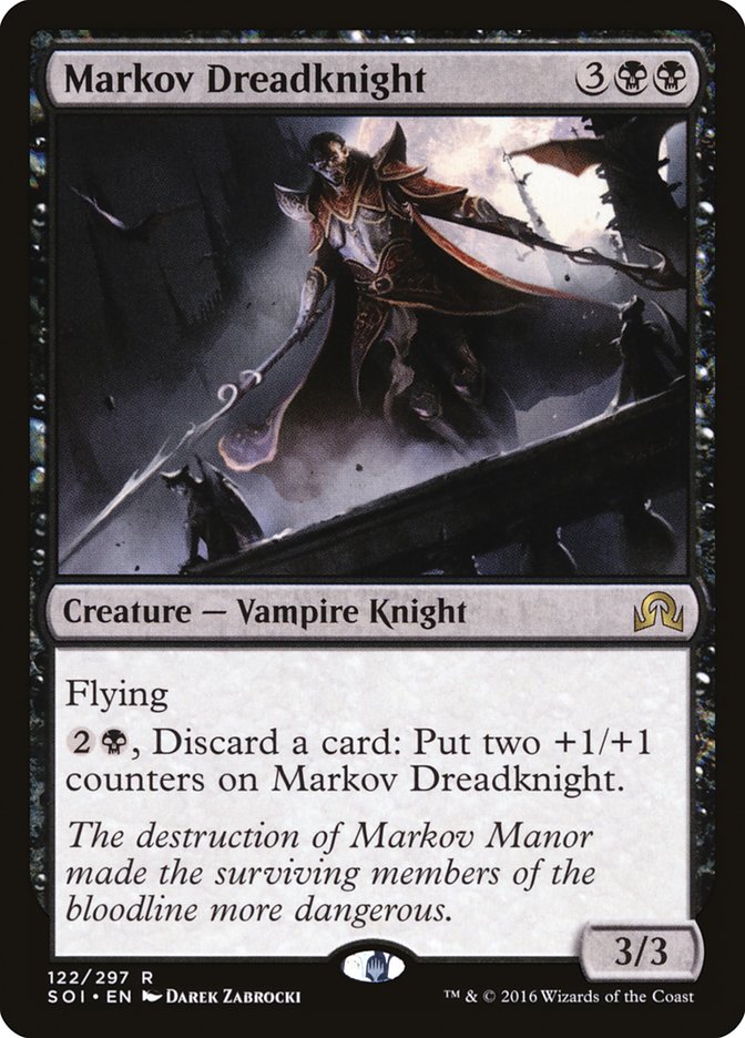 Markov Dreadknight 122/297 (Shadows over Innistrad)  | Chromatic Games