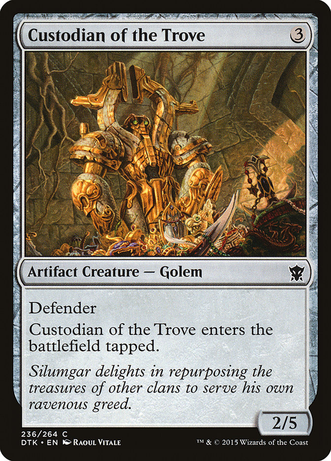 Custodian of the Trove 236/264 (Dragons of Tarkir)  | Chromatic Games