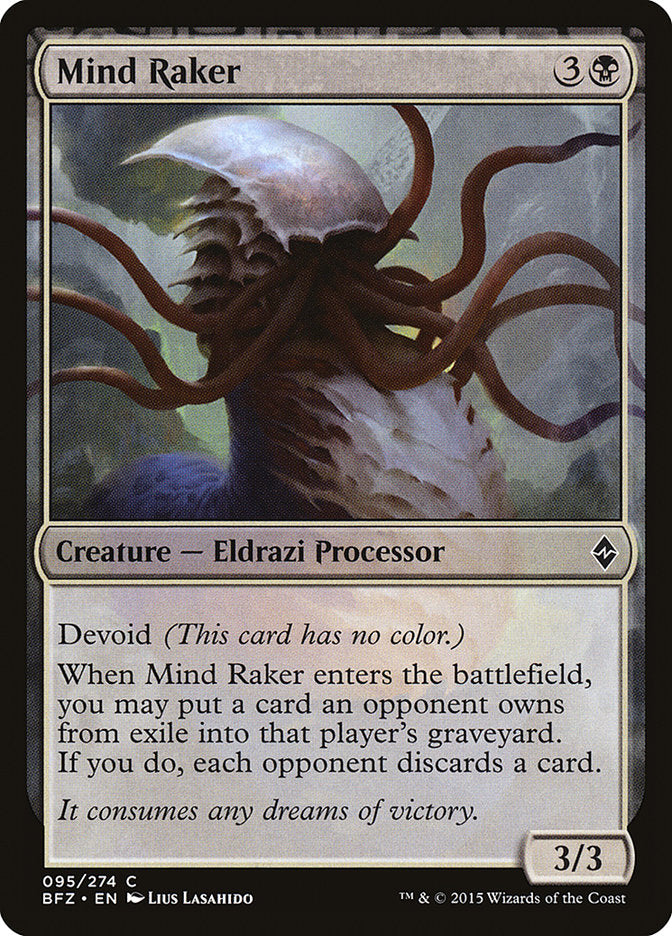 Mind Raker 95/274 (Battle for Zendikar)  - Foil | Chromatic Games