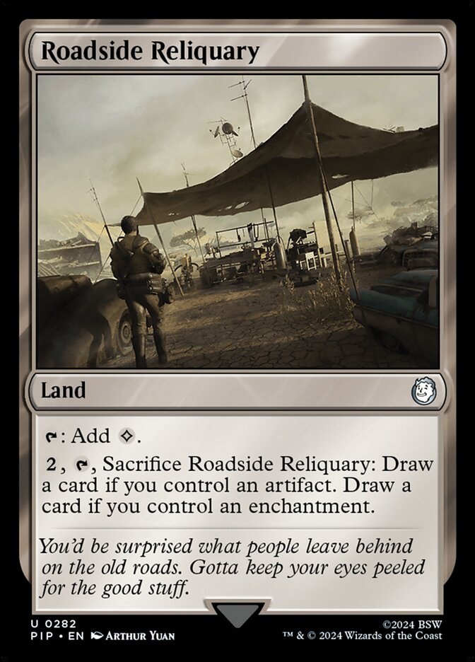 Roadside Reliquary 282/326 (Universes Beyond: Fallout)  | Chromatic Games