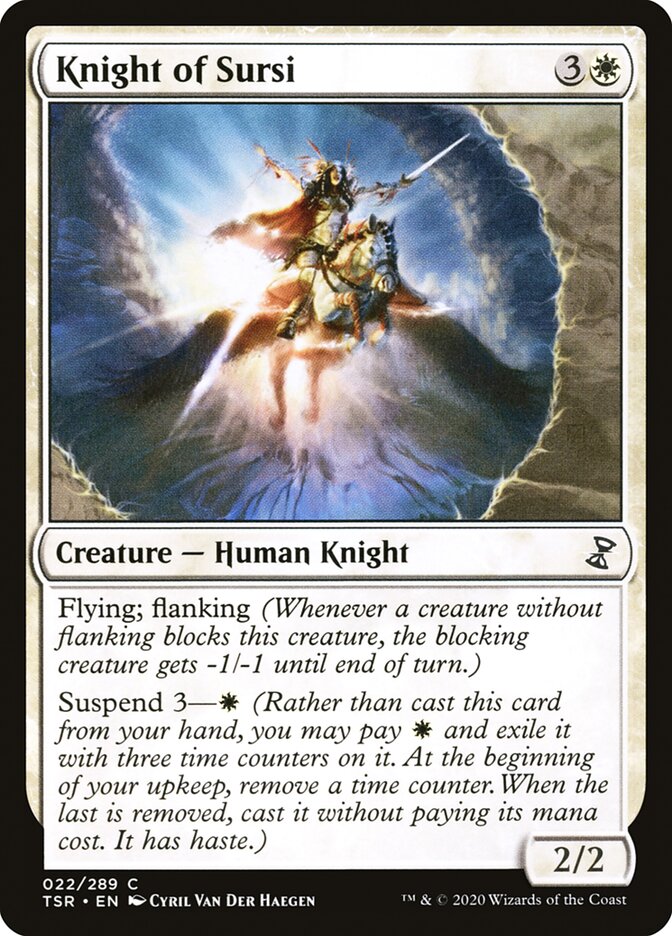 Knight of Sursi 22/289 (Time Spiral: Remastered)  | Chromatic Games
