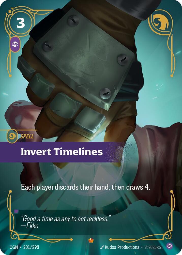 Invert Timelines 201/298 (Origins)  - Foil | Chromatic Games
