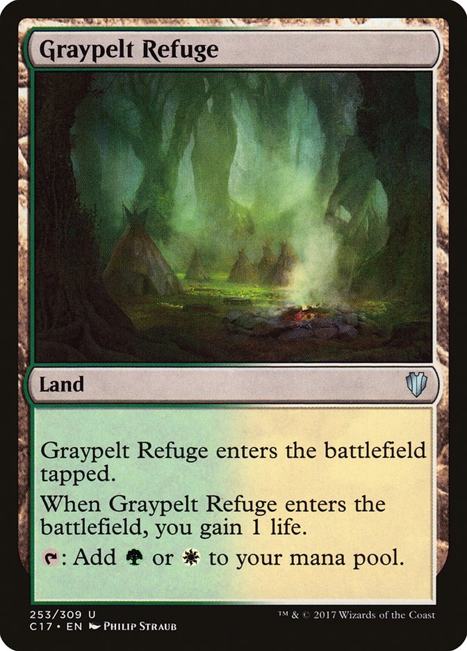 Graypelt Refuge 253 (Commander 2017)  | Chromatic Games