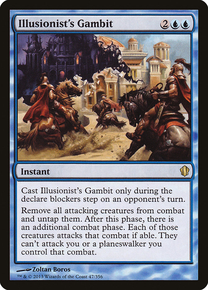 Illusionist's Gambit 47/356 (Commander 2013)  | Chromatic Games