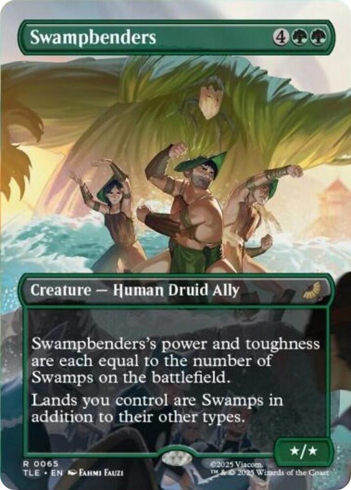 Swampbenders  65/317 (Avatar: The Last Airbender: Eternal-Legal)  - Borderless  | Chromatic Games
