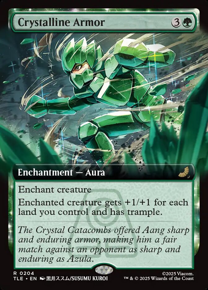Crystalline Armor 204/317 (Avatar: The Last Airbender: Eternal-Legal)  - Extended Art | Chromatic Games