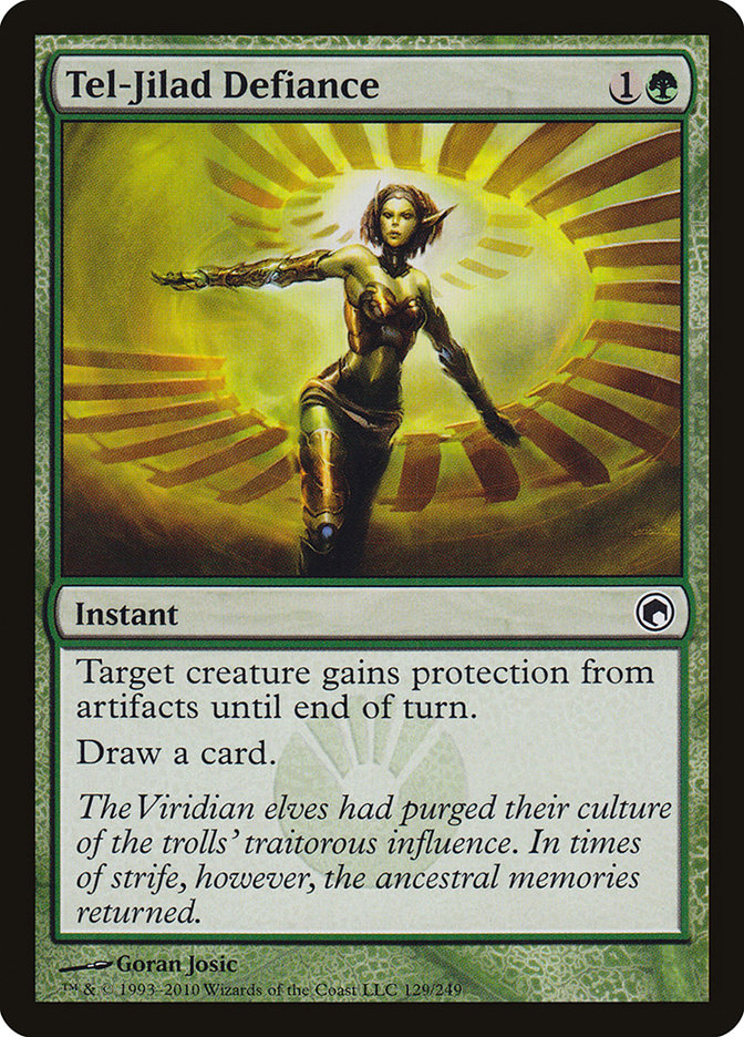 Tel-Jilad Defiance 129/249 (Scars of Mirrodin)  | Chromatic Games