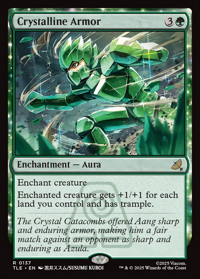 Crystalline Armor 137/317 (Avatar: The Last Airbender: Eternal-Legal)  - Foil | Chromatic Games