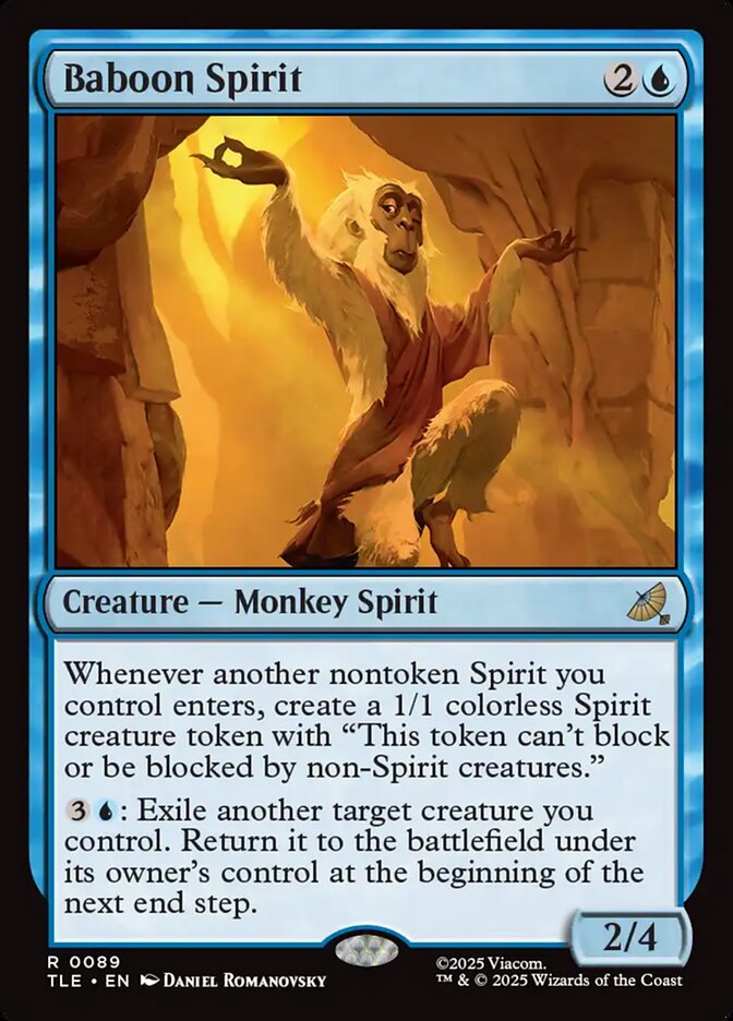 Baboon Spirit 89/317 (Avatar: The Last Airbender: Eternal-Legal)  - Foil | Chromatic Games