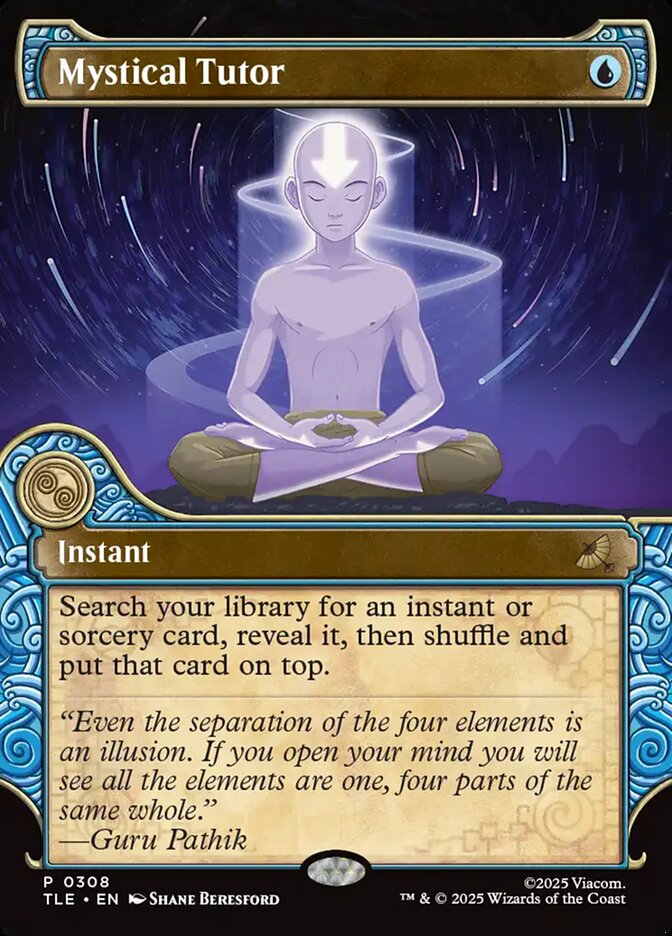 Mystical Tutor 308/317 (Avatar: The Last Airbender: Eternal-Legal)  - Showcase | Chromatic Games