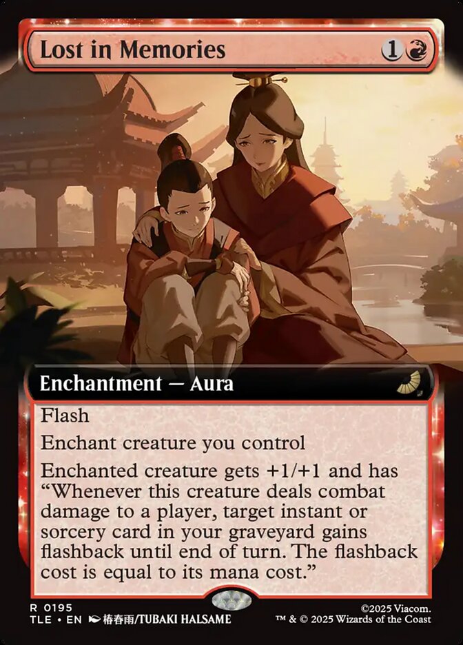 Lost in Memories 195/317 (Avatar: The Last Airbender: Eternal-Legal)  - Extended Art Foil | Chromatic Games