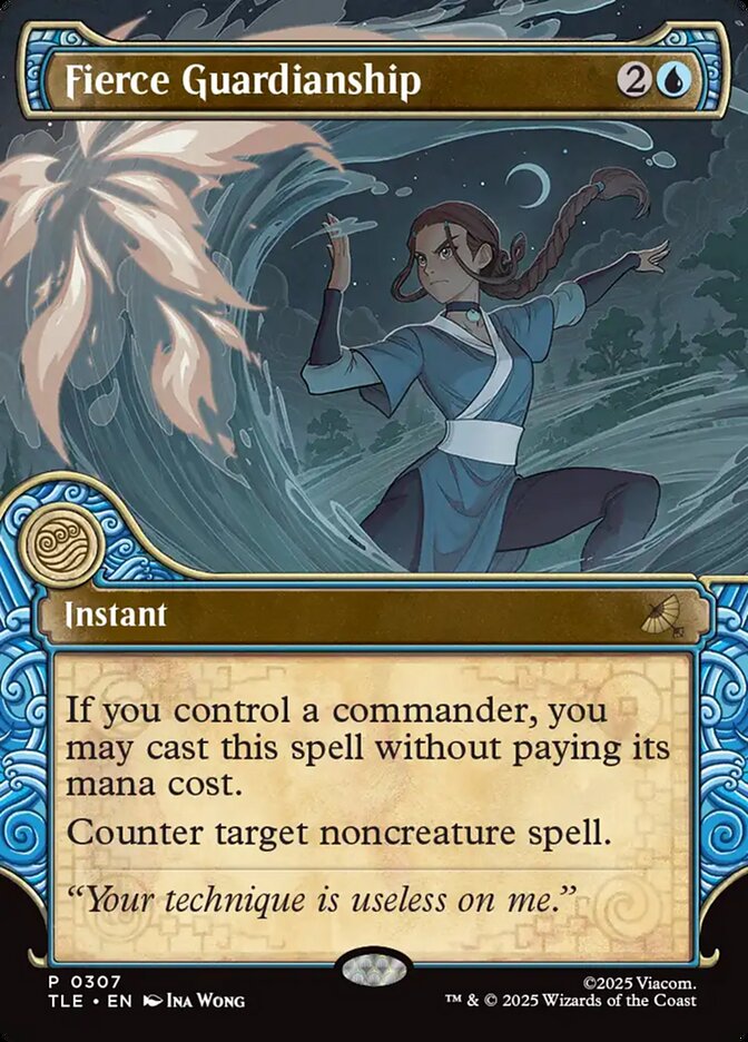 Fierce Guardianship 307/317 (Avatar: The Last Airbender: Eternal-Legal)  - Showcase | Chromatic Games