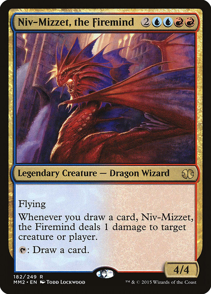 Niv-Mizzet, the Firemind 182/249 (Modern Masters 2015)  | Chromatic Games