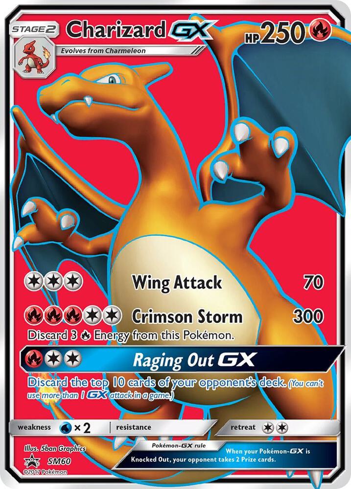 Charizard GX SM60 (SM Promos)  - Holofoil | Chromatic Games