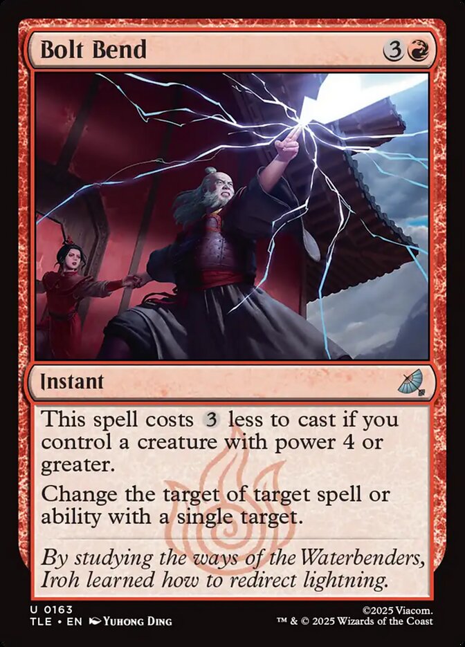 Bolt Bend 163/317 (Avatar: The Last Airbender: Eternal-Legal)  - Foil | Chromatic Games
