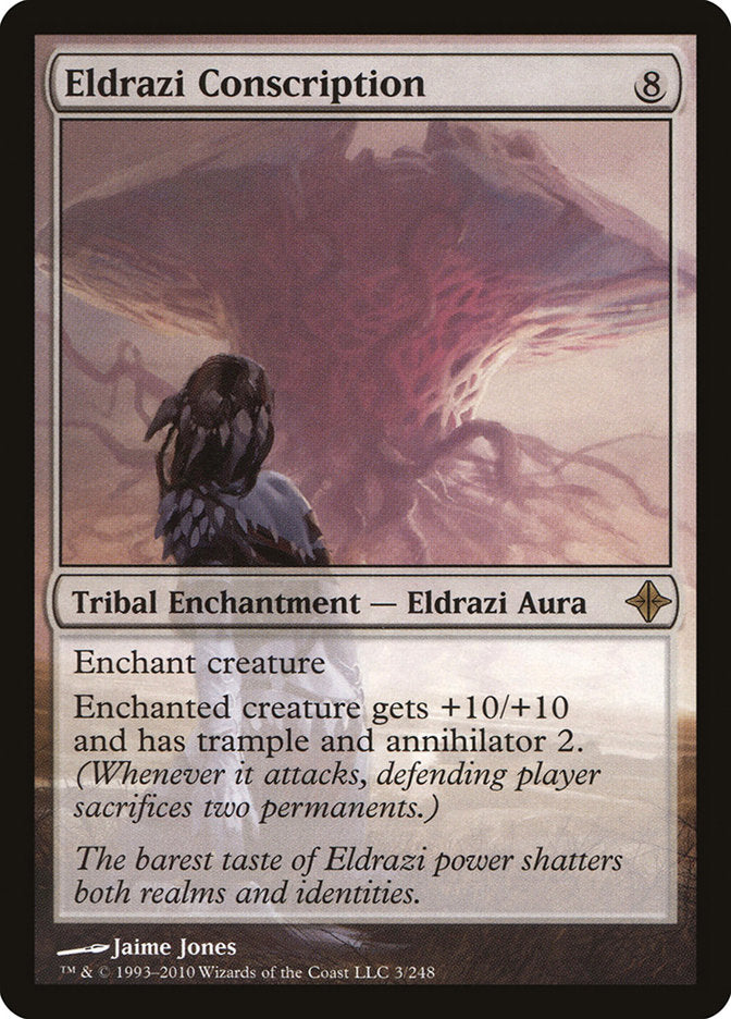 Eldrazi Conscription 3/248 (Rise of the Eldrazi)  | Chromatic Games