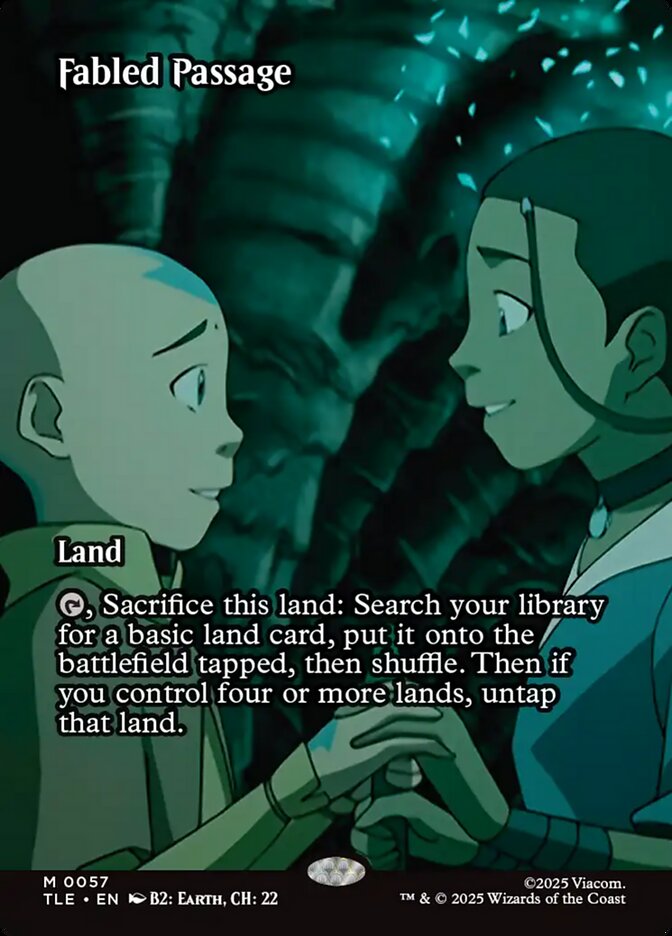 Fabled Passage 57/317 (Avatar: The Last Airbender: Eternal-Legal)  - Borderless | Chromatic Games