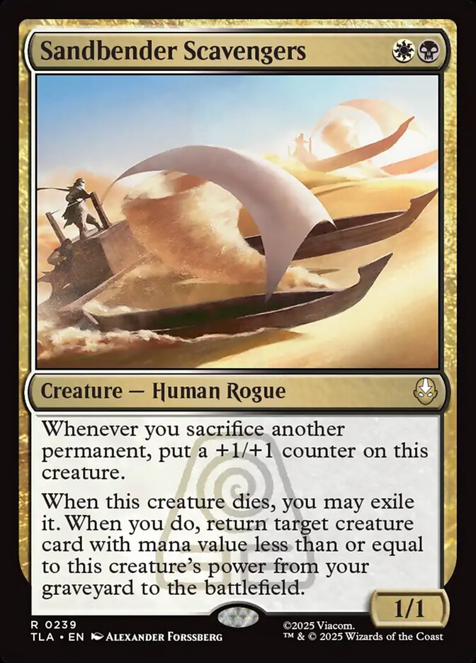 Sandbender Scavengers 239 (Avatar: The Last Airbender)  | Chromatic Games
