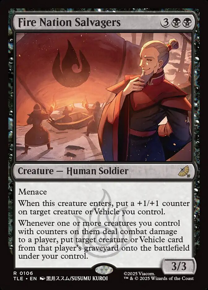 Fire Nation Salvagers 106/317 (Avatar: The Last Airbender: Eternal-Legal)  - Foil | Chromatic Games