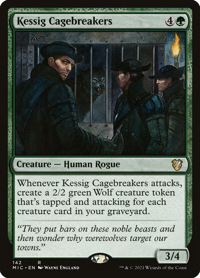 Kessig Cagebreakers 142/38 (Commander: Innistrad: Midnight Hunt)  | Chromatic Games