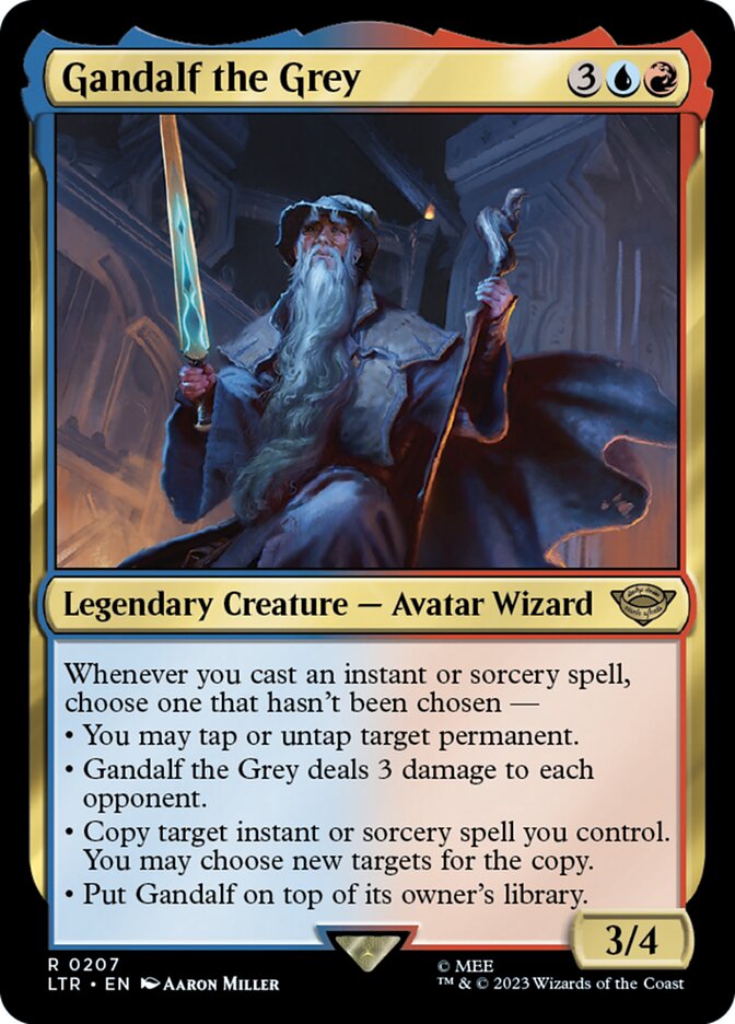 Gandalf the Grey 207 (Universes Beyond: The Lord of the Rings: Tales of Middle-earth)  | Chromatic Games