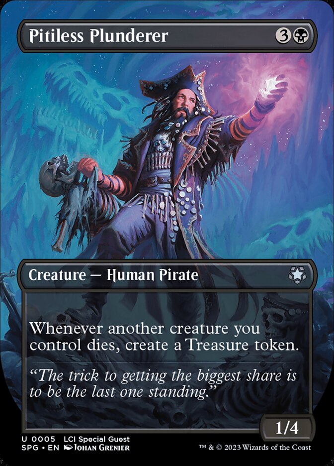 Pitiless Plunderer 5/0 (Special Guests)  - Borderless Foil | Chromatic Games