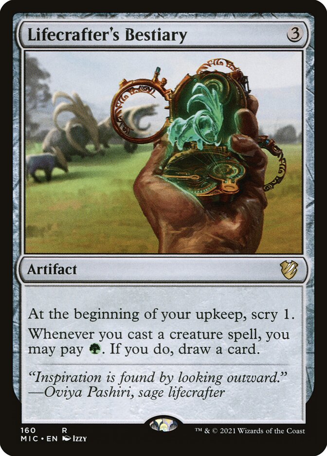 Lifecrafter's Bestiary 160/38 (Commander: Innistrad: Midnight Hunt)  | Chromatic Games