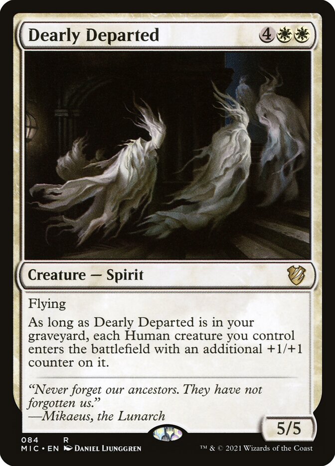 Dearly Departed 84/38 (Commander: Innistrad: Midnight Hunt)  | Chromatic Games