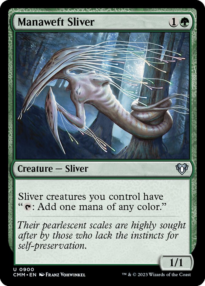 Manaweft Sliver 900/451 (Commander Masters)  | Chromatic Games