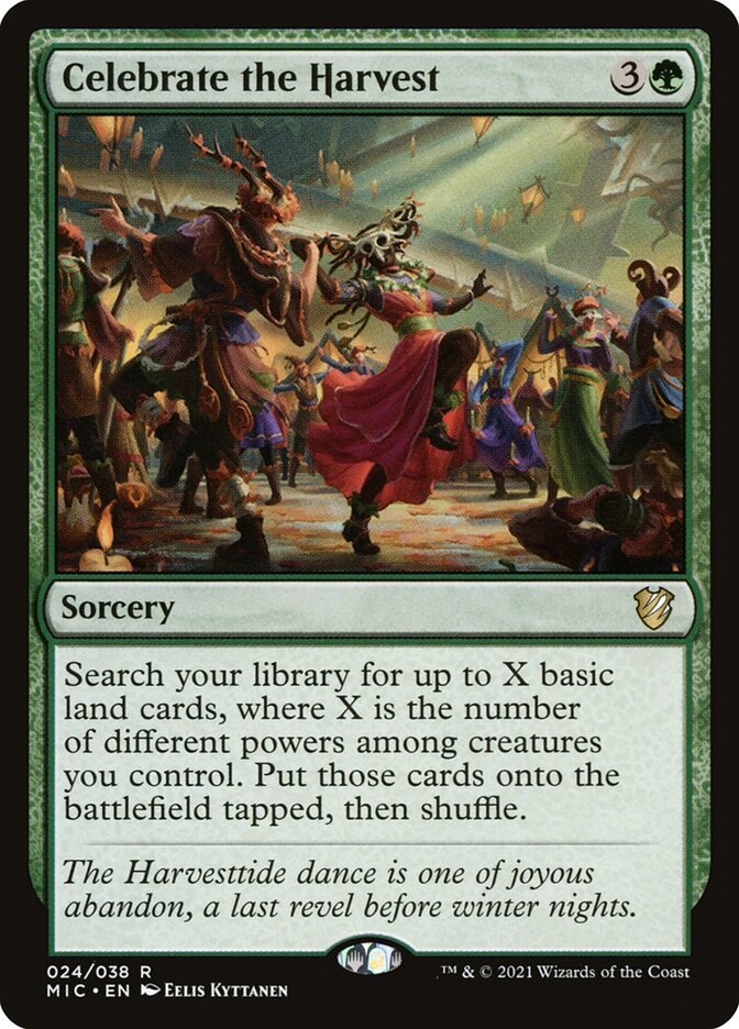 Celebrate the Harvest 24/38 (Commander: Innistrad: Midnight Hunt)  | Chromatic Games