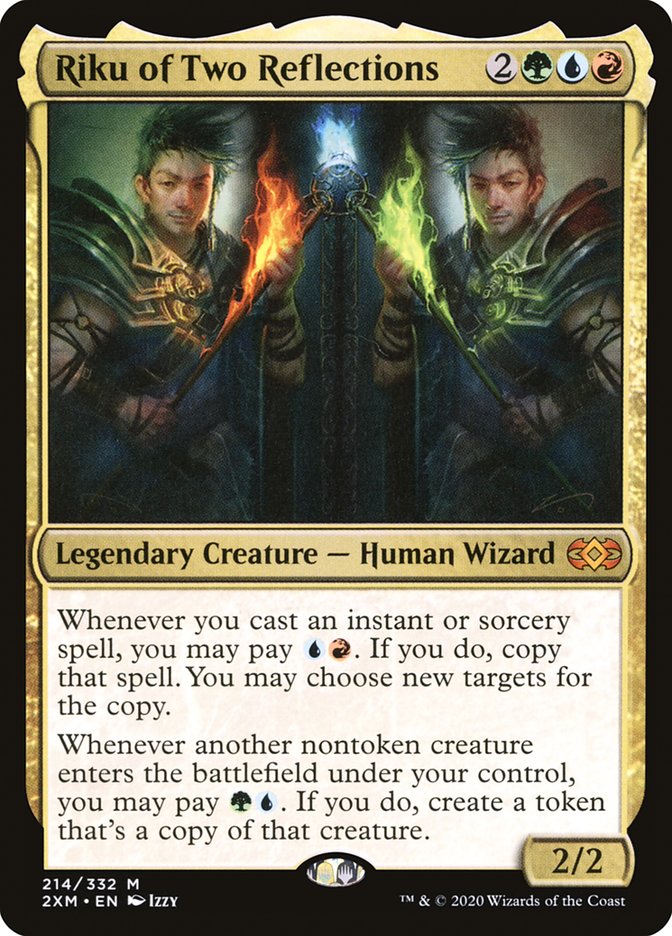 Riku of Two Reflections 214/332 (Double Masters)  - Foil | Chromatic Games