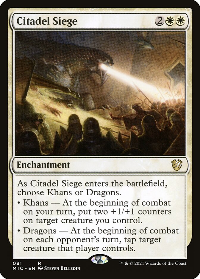 Citadel Siege 81/38 (Commander: Innistrad: Midnight Hunt)  | Chromatic Games