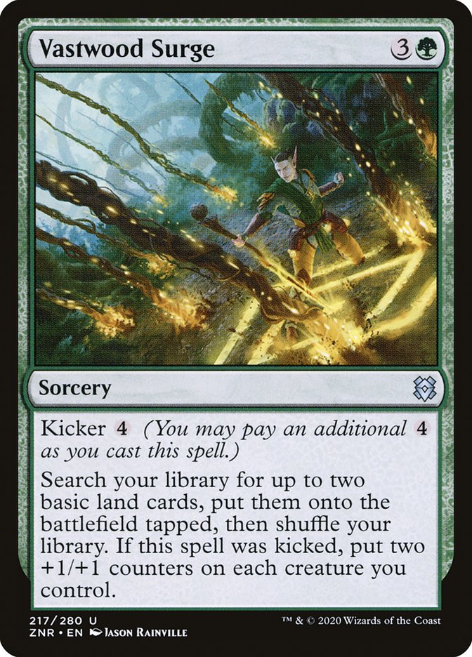 Vastwood Surge 217/280 (Zendikar Rising)  | Chromatic Games