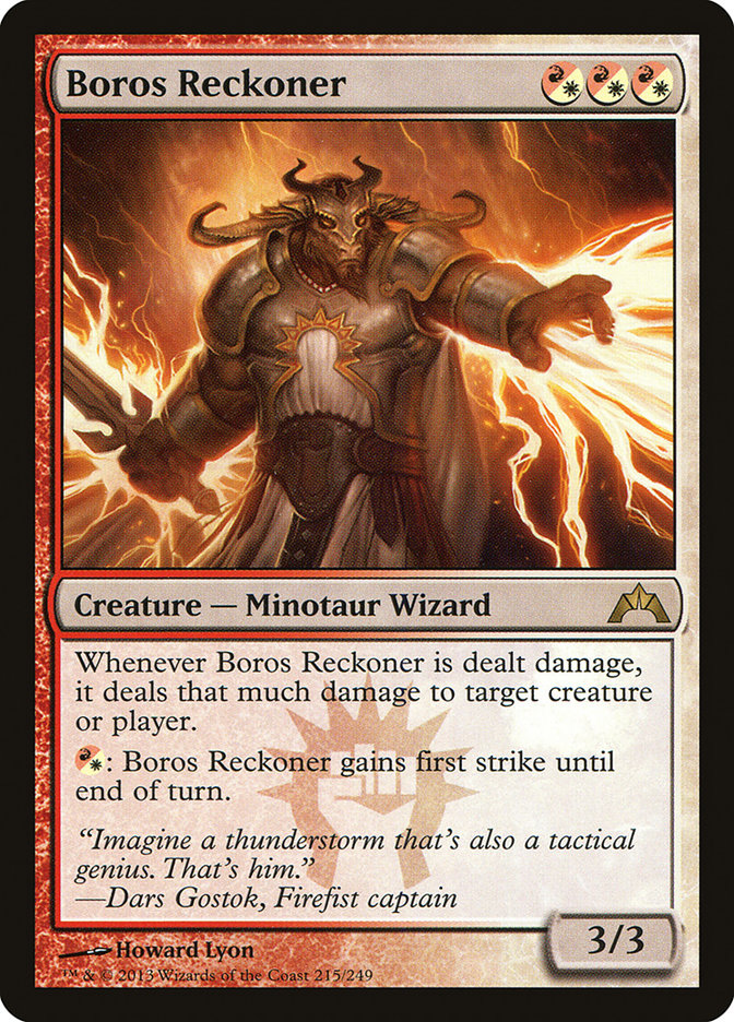 Boros Reckoner 215/249 (Gatecrash)  | Chromatic Games