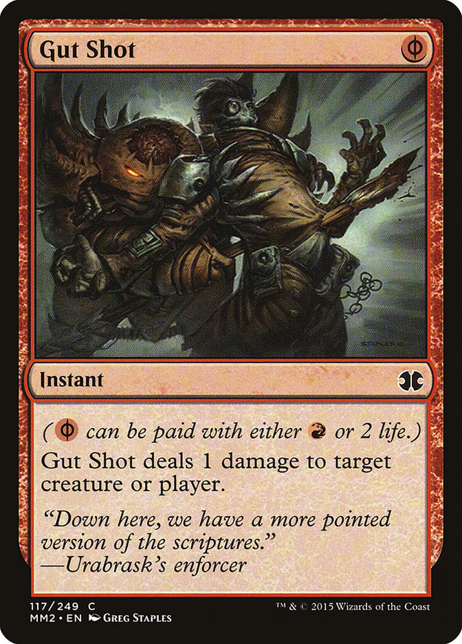 Gut Shot 117/249 (Modern Masters 2015)  - Foil | Chromatic Games