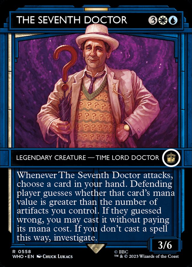 The Seventh Doctor 558/331 (Universes Beyond: Doctor Who)  - Showcase | Chromatic Games