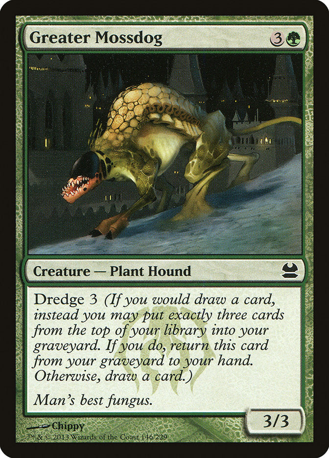 Greater Mossdog 146/229 (Modern Masters)  | Chromatic Games