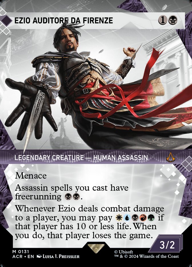Ezio Auditore da Firenze 131/110 (Universes Beyond: Assassin's Creed)  - Showcase Foil | Chromatic Games