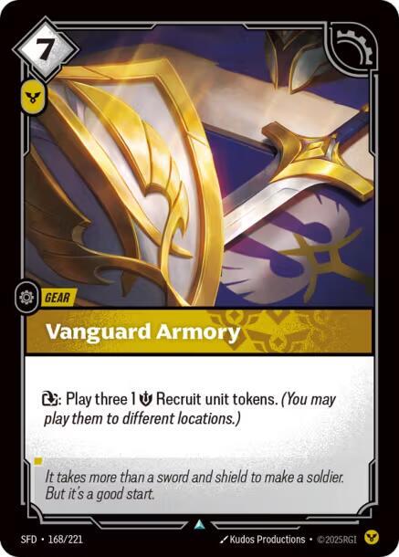 Vanguard Armory 168/221 (Spiritforged)  - Foil | Chromatic Games