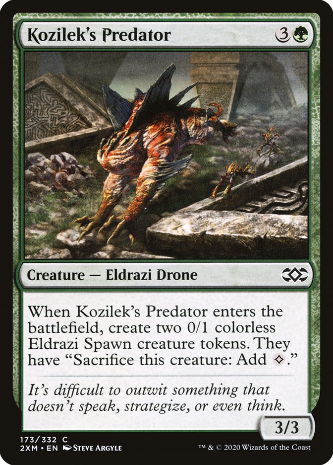 Kozilek's Predator 173/332 (Double Masters)  | Chromatic Games