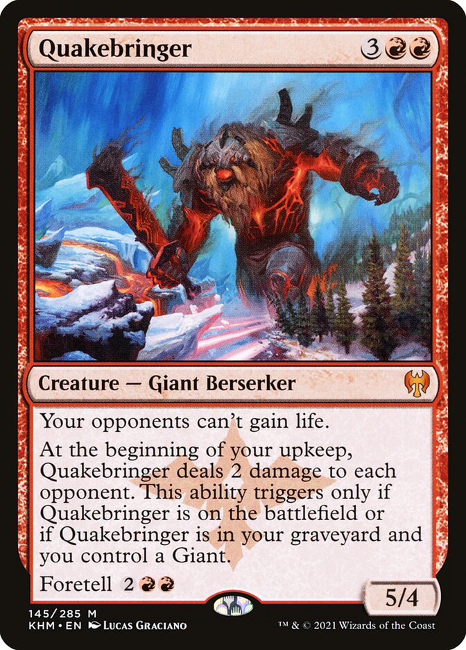 Quakebringer 145/285 (Kaldheim)  | Chromatic Games