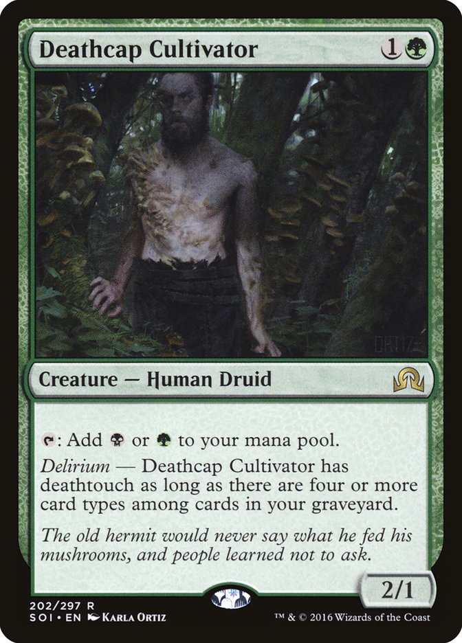 Deathcap Cultivator 202/297 (Shadows over Innistrad)  | Chromatic Games