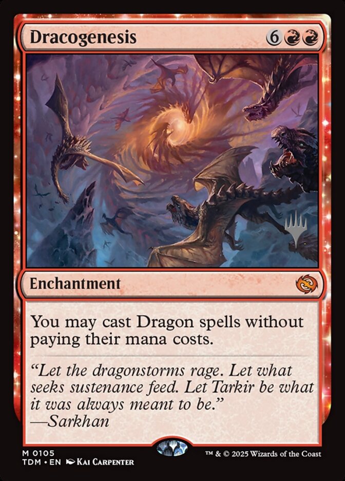 Dracogenesis 105 (Promo Pack: Tarkir: Dragonstorm)  | Chromatic Games
