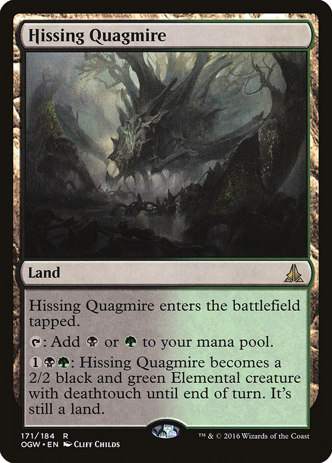 Hissing Quagmire 171/184 (Oath of the Gatewatch)  - Foil | Chromatic Games