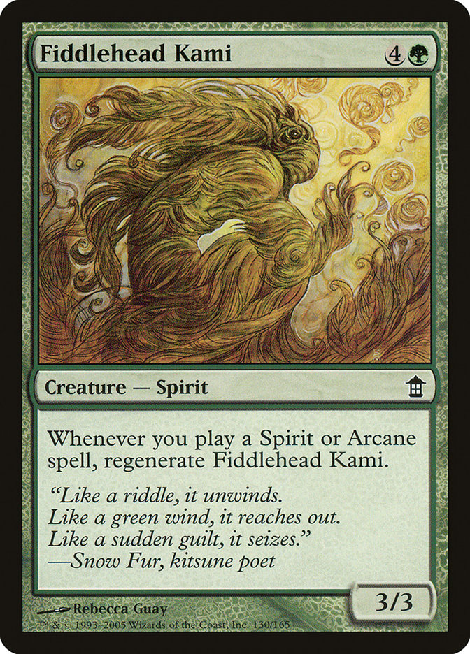 Fiddlehead Kami 130/165 (Saviors of Kamigawa)  | Chromatic Games