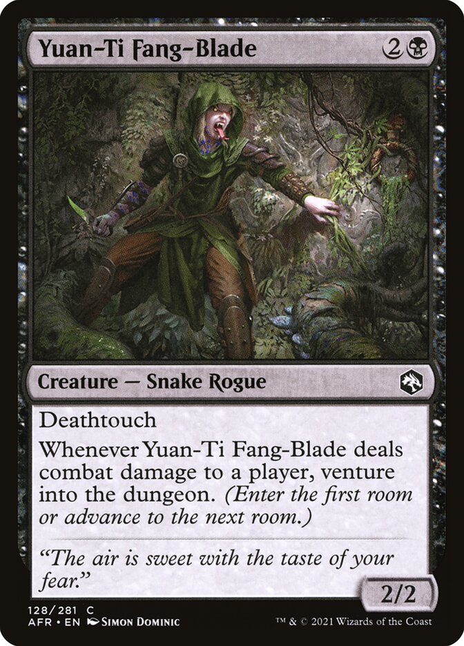 Yuan-Ti Fang-Blade 128 (Adventures in the Forgotten Realms)  | Chromatic Games