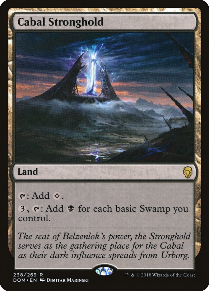 Cabal Stronghold 238/269 (Dominaria)  | Chromatic Games