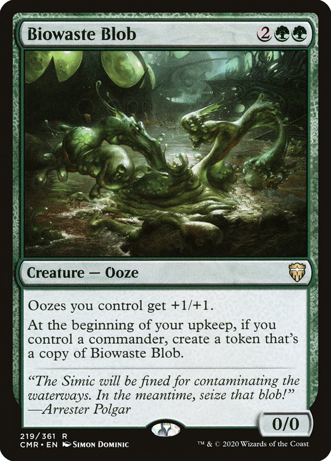 Biowaste Blob 219 (Commander Legends)  | Chromatic Games