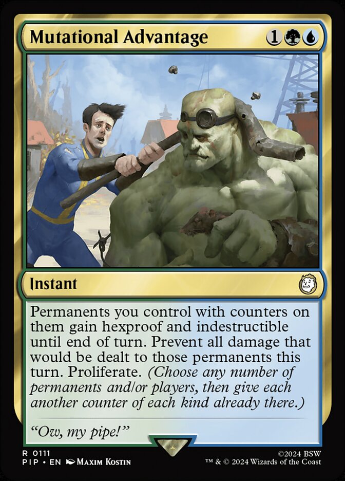 Mutational Advantage 111/326 (Universes Beyond: Fallout)  | Chromatic Games